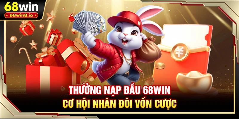 Thưởng Nạp Đầu 68WIN - Cơ Hội Nhân Đôi Vốn Cược