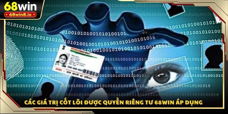 Các giá trị cốt lõi được quyền riêng tư 68WIN áp dụng 